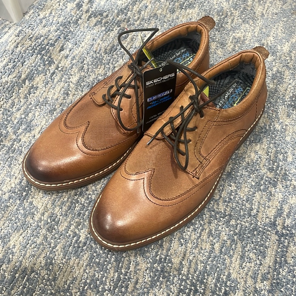 Skechers Brown Dressy Men’s Shoes